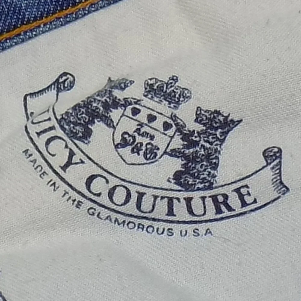 Vintage Juicy Couture Denim Capri Jeans Size 29 - Picture 12 of 13